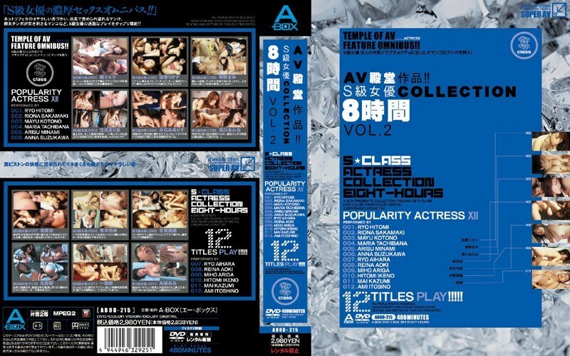 AV전당 작품! ! S급 여배우 COLLECTION8시간 VOL.2