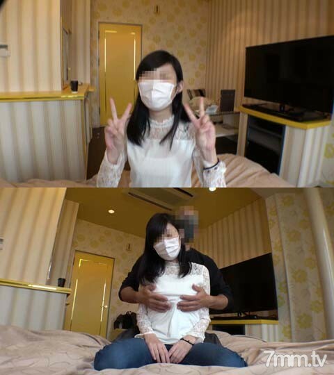 初撮影な細身１９歳とのお楽しみ。中出しせずとも精子は中へ